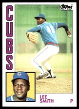 Lee Smith 1984 Topps #176 Chicago Cubs MLB READ FREE SHIPPING AutographDen