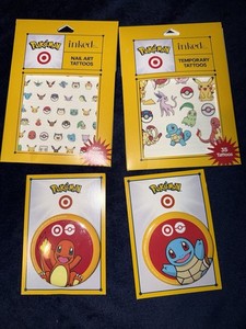 inked by Dani Pokémon Temporary Tattoos & Nail Art Tattoos & pin