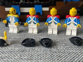 Vintage 80s-90s Pirate Lego Ship 6274 Caribbean Clipper 100% Complete