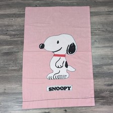Vintage Peanuts Snoopy Pillow Case United Feature Syndicate Inc 1958 31x21"