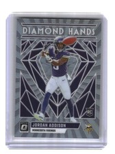 2023 Donruss Optic #DH-JA Jordan Addison Diamond Hands