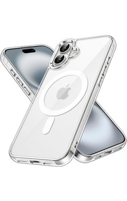 JETech Magnetic Case for iPhone 16 6.1 Inch Compatible with MagSafe Magnetic Co