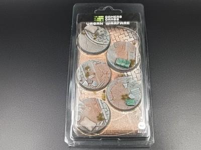Gamers Grass Urban Warfare Bases 40mm Rund