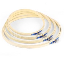 4 Pezzi Accessori e Forniture Telaio Cerchio Ricamo Punto Croce