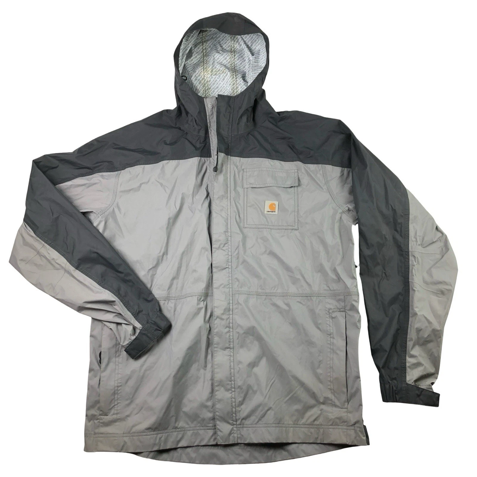 Carhartt 100265 Huron Rain Jacket Mens XL Tall Full Zip Hooded Storm Defender
Opens in a new window