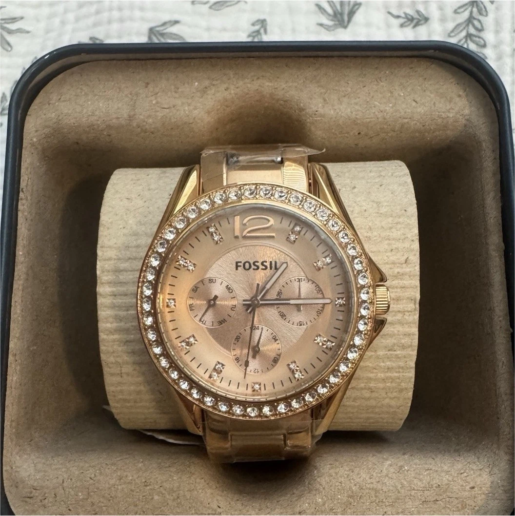 Fossil Riley Quartz Battery Wristwatches for sale | eBay display picture 3