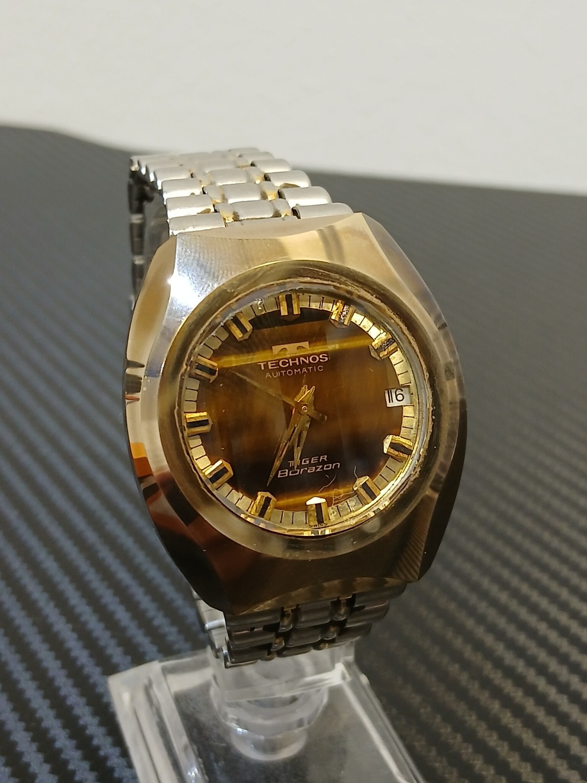 Technos Tiger Borazon Mechanical Automatic Vintag… - image 1