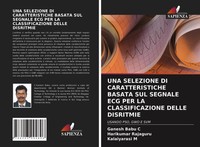 UNA Selezione DI Caratteristiche Basata SUL Segnale ECG PER La...