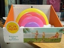 Sun Squad Rainbow Mist Sprinkler - New