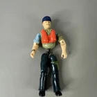 GI Joe 1984 Cutter Vintage Hovercraft Pilot Loose Figure Broken