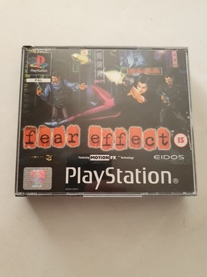 Fear Effect Playstation - Sony Playstation 1 - Big Box - komplett mit Handbuch 