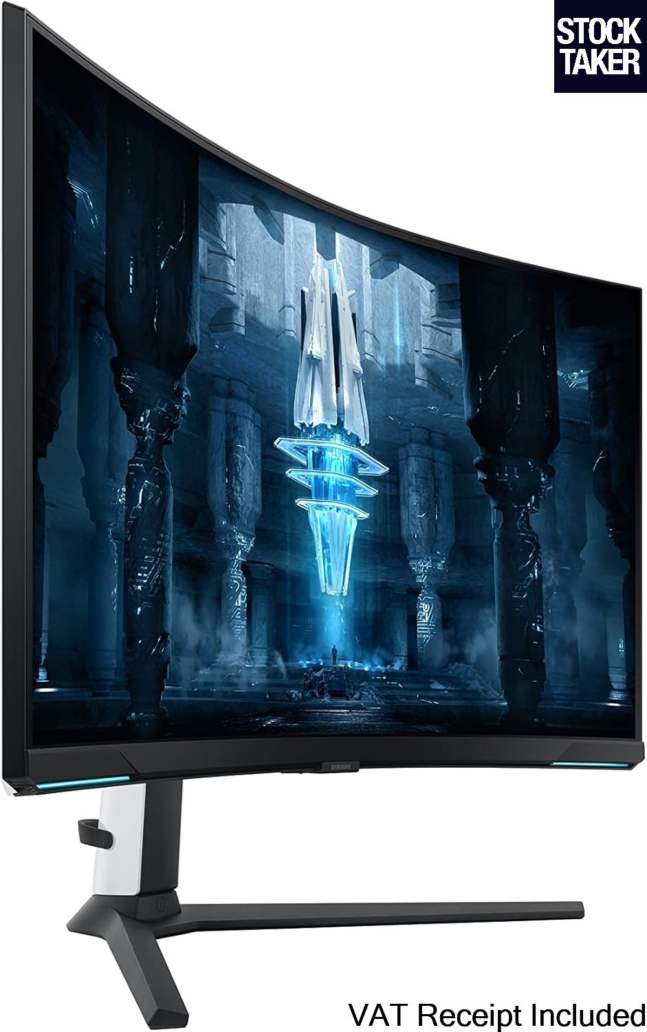 SAMSUNG Odyssey Neo G8 4K Ultra HD 32"" Curved Mini LED Gaming Monitor LIGHT USE