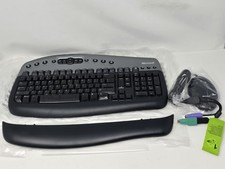 Microsoft Wireless Multimedia Keyboard 1.0A X09-50429 w/ Receiver - Open Box