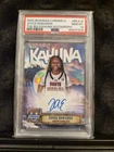 JOYCE EDWARDS 2024-25 Bowman University Chrome Big Kahuna Case Hit AUTO PSA 10