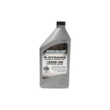 Motor&ouml;l  QUICKSILVER 8M0086226 4T  Marine 25W-40 Synthetic Blend 1L