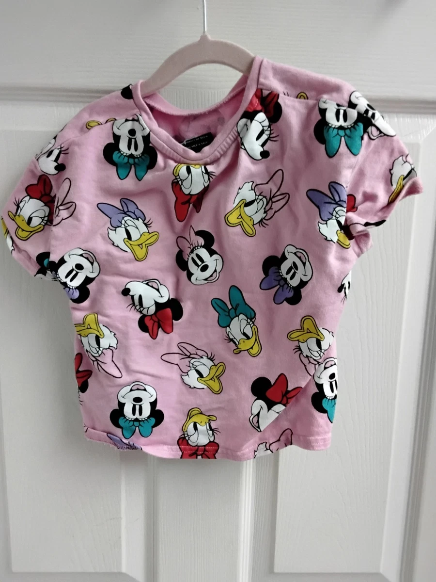 18 mois–8 ans | T-shirt Disney Minnie Mouse et Daisy Duck - Écru - Filles