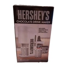 NEW  IN BOX White Hershey's Chocolate Drink Maker for Hot  Cold Drinks 