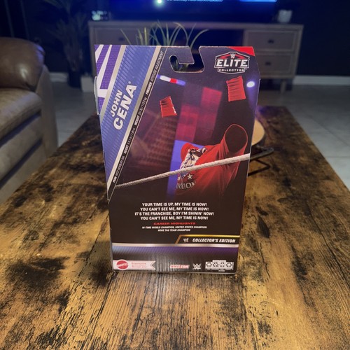 Nueva Figura de Acción WWE ELITE 2025 Invisible JOHN CENA Edición Coleccionista ✅ - Imagen 4 de 5