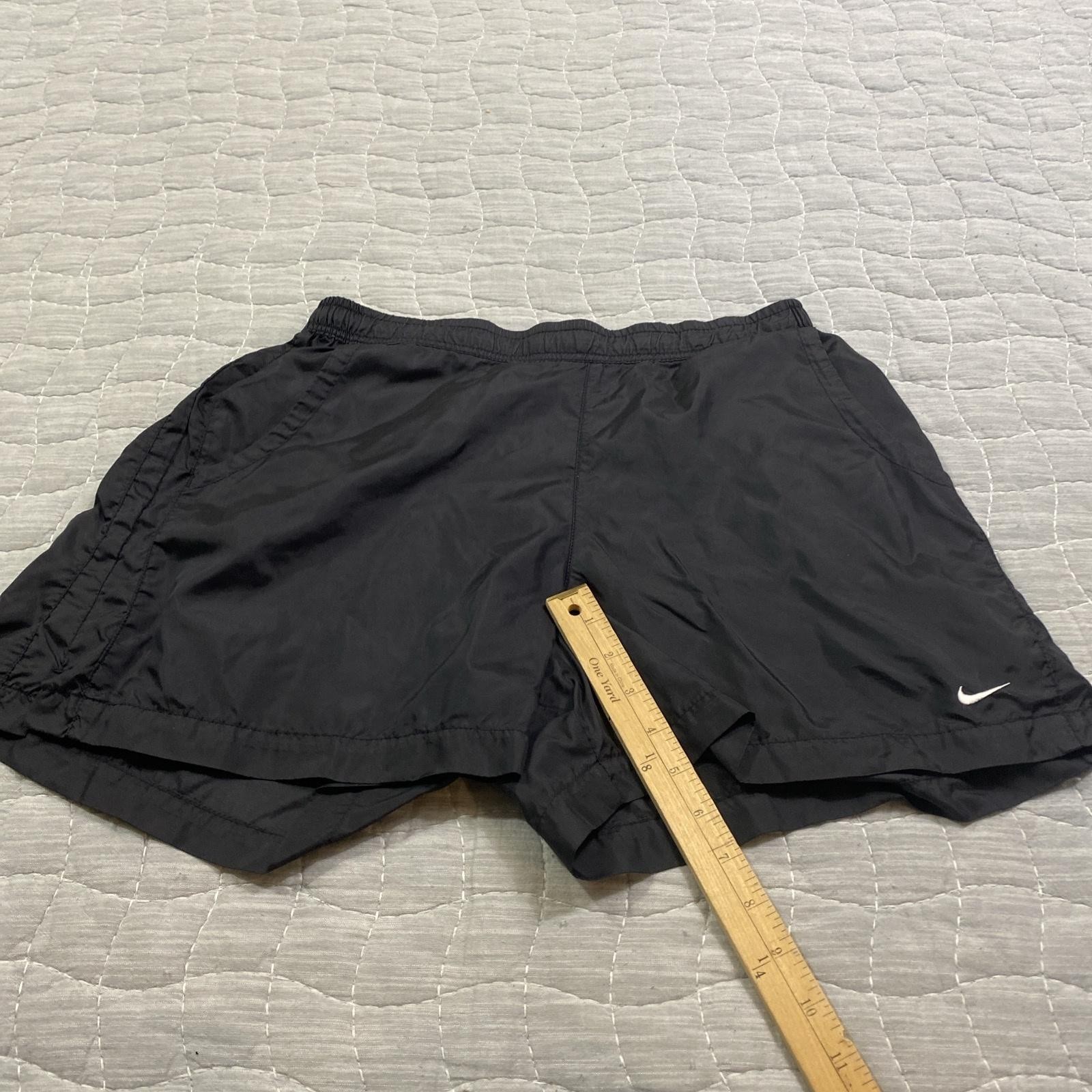 Nike Shorts Boys Medium 8-10 Black Microfiber 5" Running Athletic Training Gym thumbnail 7