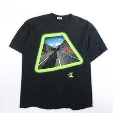 Vintage X Files Stanley Desantis T-Shirt Size 2XL TV Show Promo 90s