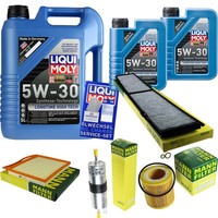 Inspektionspaket 7L Liqui Moly Longtime 5W-30 FüR BMW 3Er Cabriolet E93 335I