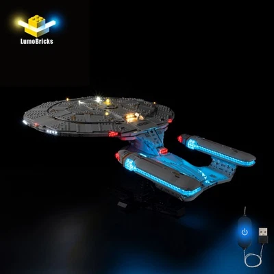 LED Light Kit for LEGO 10356 Star Trek: U.S.S. Enterprise NCC-1701-D (Classic)