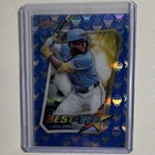Topps 2025 Bowman's Best Best Tek Jackson Chourio #BT-12 Blue /75 Brewers MLB