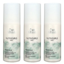 Wella Nutricurls Curlixir Balm Lockenbalsam 3 x 150 ml Leave In Pflege Set
