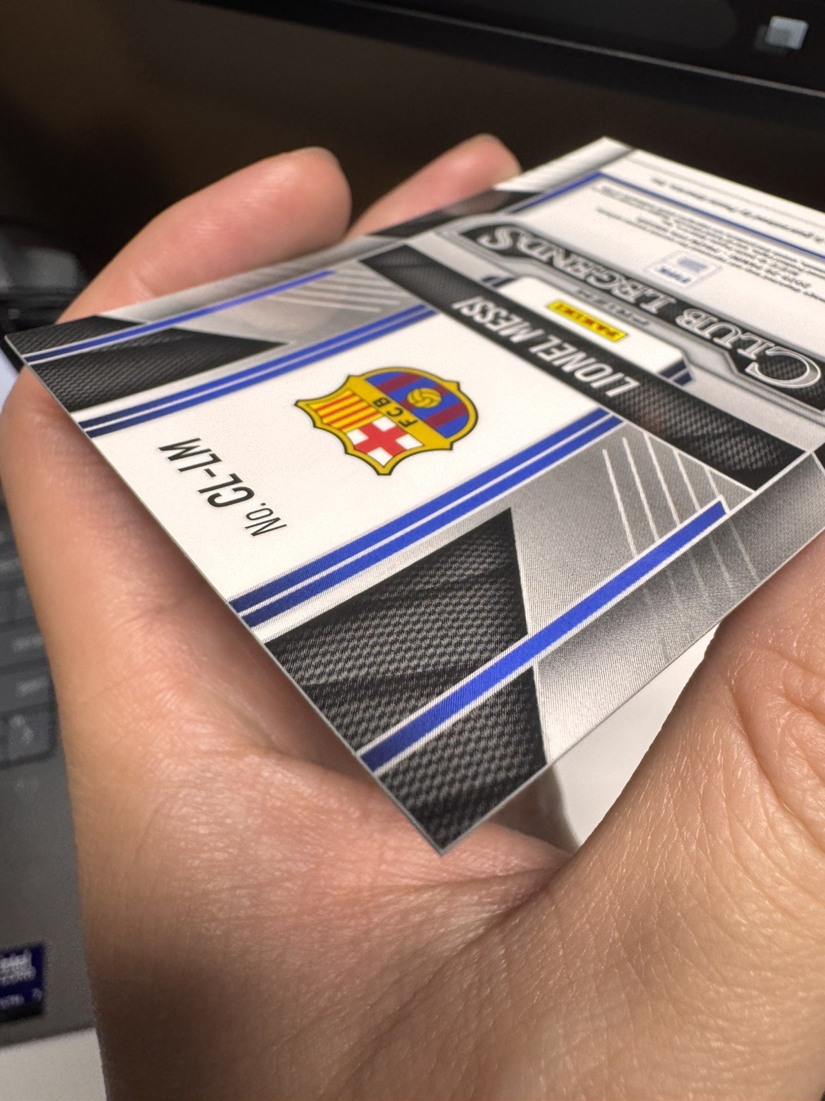 25/26 Panini Prizm Choice Lionel Messi Club Legends Auto #CL-LM view 4