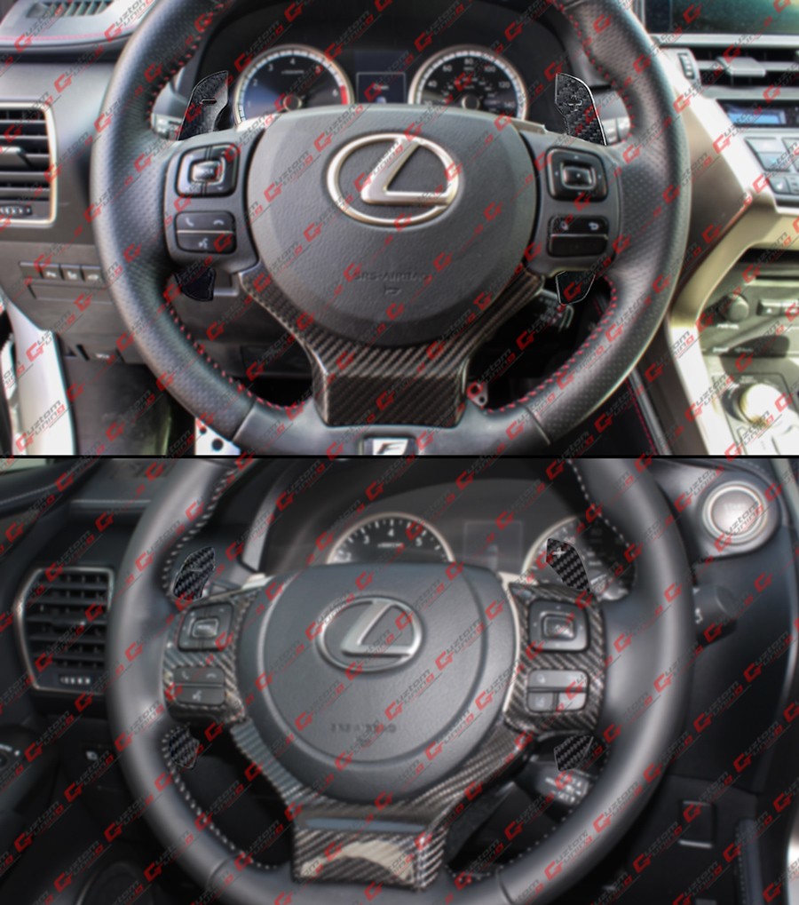 For 2014-2026 Lexus IS350 IS300 RC350 RC F Carbon Fiber Magnetic