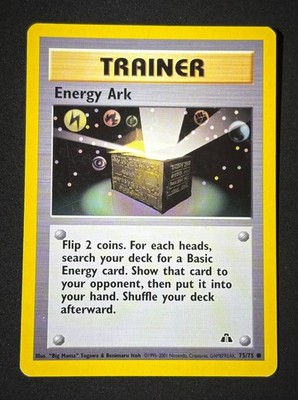 Energy Ark 75/75 MP C Pokemon N2 Neo Discovery Unlimited 2001 Vintage WOTC