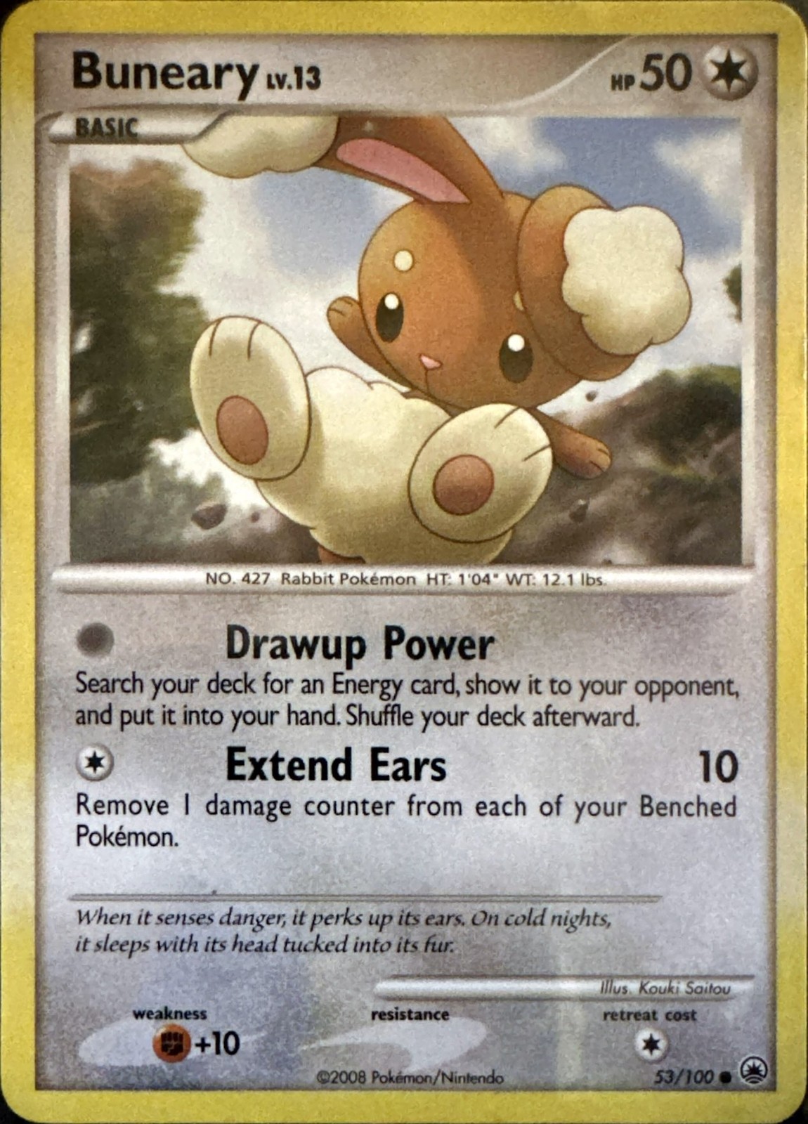 Buneary 53/100 Common Majestic Dawn Pokemon Lightly Played