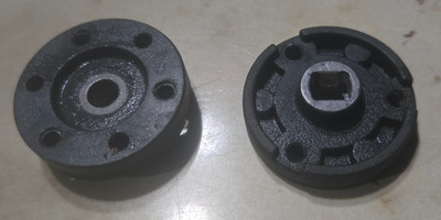 Parts - LUBA 2x Mammotion  Disc / knife mount puc for cutting disk holder