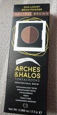 Arches and Halos Dou Luxury Brow Powder Neutral Brown