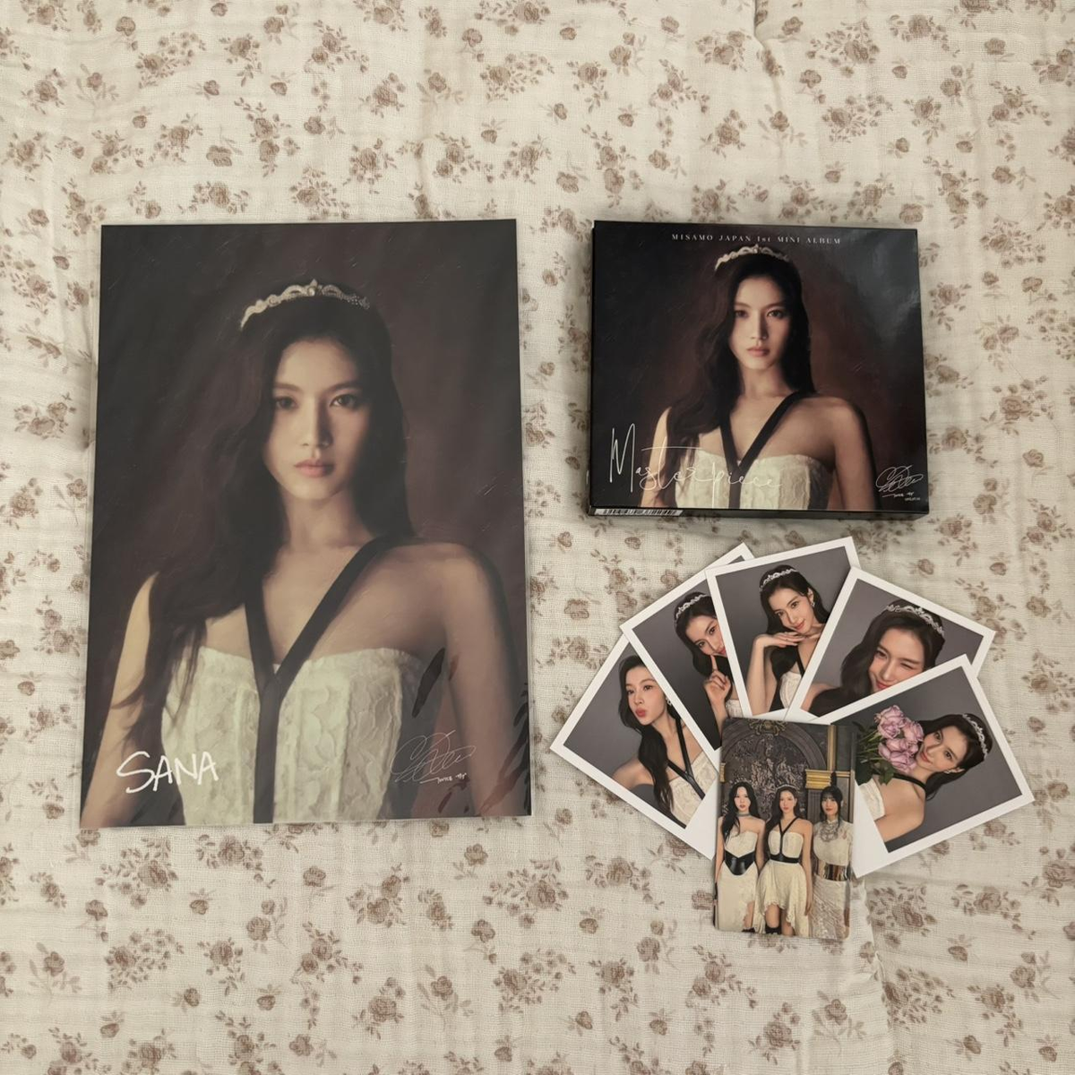 twice misamo サナ　masterpiece 直筆サイン　ソロポラ misamo twice sana 'masterpiece' all album inclusions and POB