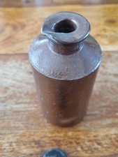 Antique, 4 1/2'', Stone Glazed, NOTTS,Langley Mill Master Ink Bottle