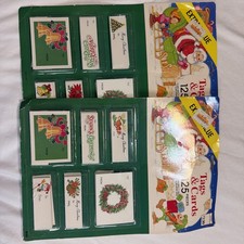 Vintage 2 Package of CHRISTMAS TAGS 250 Count Made in USA