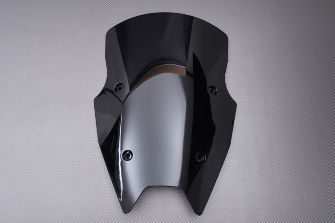 Bulle BMW R 1200 RS contre la fatigue des cervicales : pare-brise noir durable
