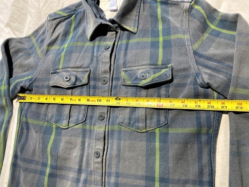 Vintage ALASKA 1959 wilderness gear flanella uomo grigio medio plaid lavoro outdoor - Foto 4 di 8