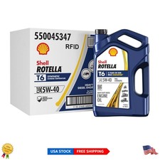 5W-40 Full Synthetic Motor Oil T6 - 1 Gallon Bottles, Engine Longevity Guarantee 149.98 per gallon