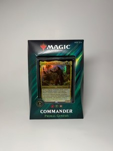 mtg commander deck primal genesis Magic The Gathering Commander Primal Genesis