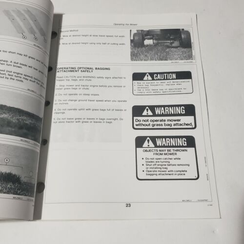 1988 John Deere 170 175 180 185 Operator's Manual (SN 010001-) OMM95262 - Picture 2 of 3
