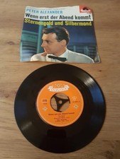 Polydor Peter Alexander Sternengold Silbermond Abend 24898 Musterknabe 45 Single