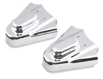 Harley FLSTS Heritage Springer 97-03Phantom Swingarm Covers Chrome by Kuryakyn
