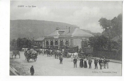 76 CANY La Gare Les Diligences