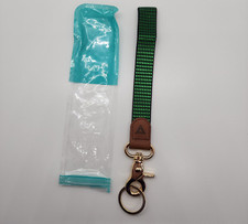 Hand Wrist Lanyard Key Chain Durable Quality Keychain / Green 6" New