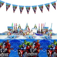 130 pcs The Avengers Birthday Party set