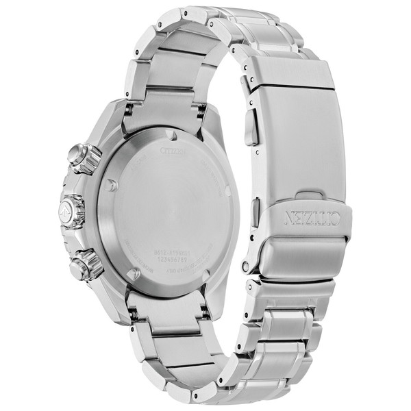 Citizen Sea Cronógrafo Con Calendario, Eco-Drive, Plateado, 45mm, CA0820-50X, Para Hombre 2