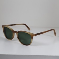 Warby Parker Durand W 308 Round Tortoise Striped Eyeglasses Frames 50-20-145mm