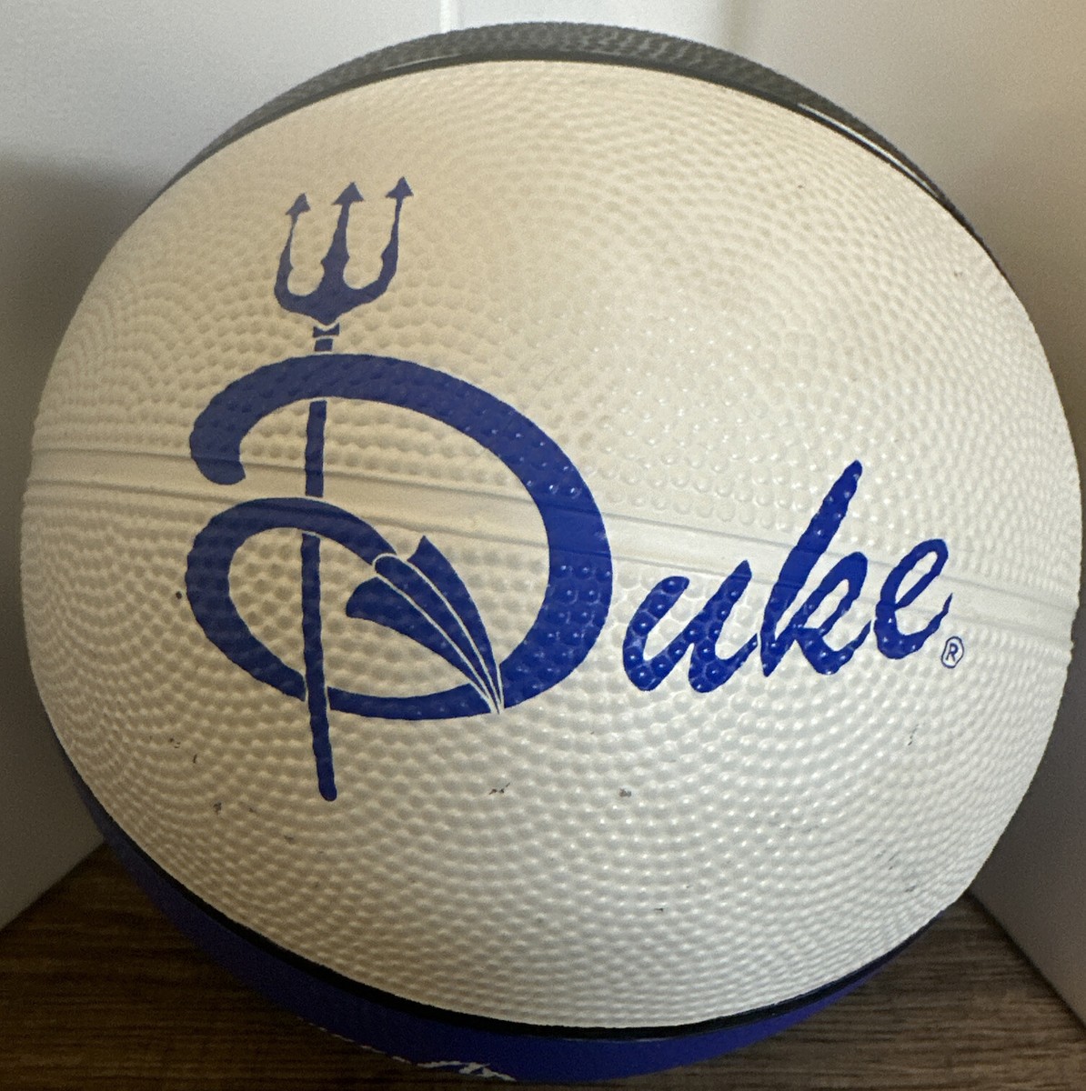 ACC Duke Blue Devils Basketball Vintage Mini Rubber Graphic Logo